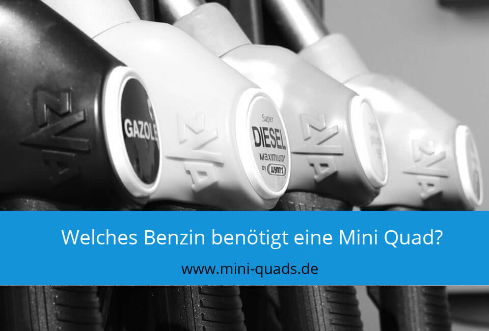 Mischungsverhältnis Benzin Mini Quad